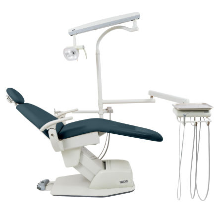 Dentale Behandlungseinheit / mit Stuhl - 7000BY POST MOUNTED - Summit Dental Systems   - mit Instrumententräger / mit Licht / für Kinder