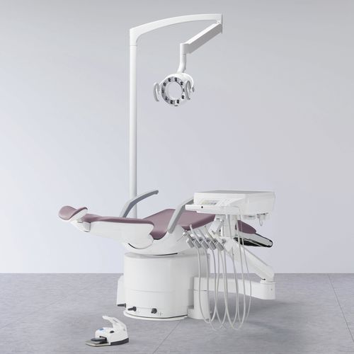 Dentale Behandlungseinheit / mit hydraulischem Stuhl - Eurus S6  - Takara Belmont Italy - kompakt / mit Hygienesystem / mit Instrumententräger