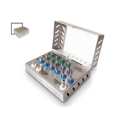 Instrumentenset für Dentalimplantologie - A-TCP008 - TBR Implants Group - steril