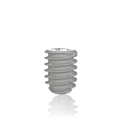 Zylindrisches Mini-Implantat - Baby 8 - TBR Implants Group - Titan / innerer Achtkant / kurz