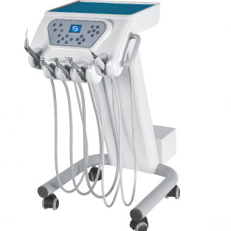 Mobiles Helferinnenelement für Dentaleinheit - Diverso Box - TEKMIL - 5 Instrumente