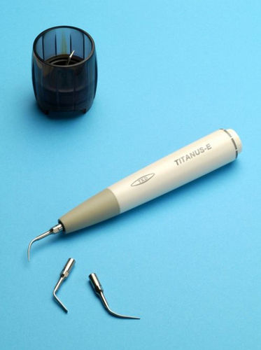 Piezoelektrischer Dental-Scaler - TITANUS-E SET - TEKNE DENTAL - Komplettset / Handstück / autoklavierbar