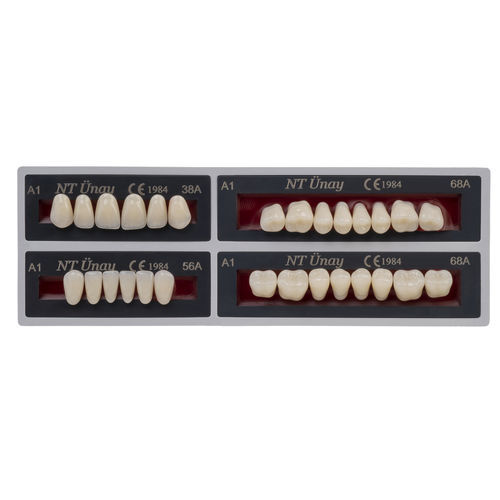 Acrylzahnprothese - NT Unay - TOROS DENTAL - für Vorderzähne / für Seitenzähne