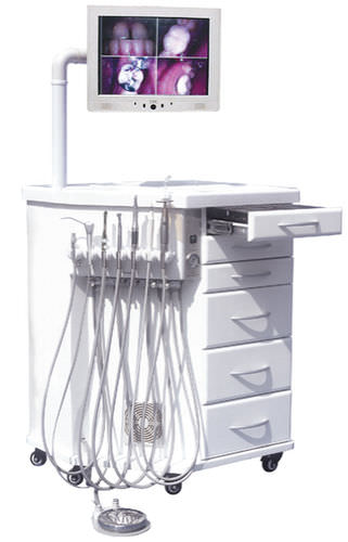 Kieferorthopädische Behandlungseinheit / ohne Stuhl - OMC 2375 - TPC   - mit Monitor / mit Instrumententräger