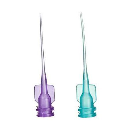 Ansaugkanüle - Ultradent Products - zur endodontischen Durchblutung / gebogen / gerade
