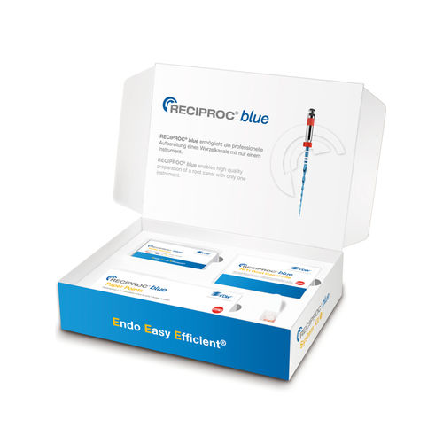Reziprozierende Endodontische Feile - RECIPROC® blue System Kit 24 - VDW GmbH   - für Wurzelkanal-Behandlungen