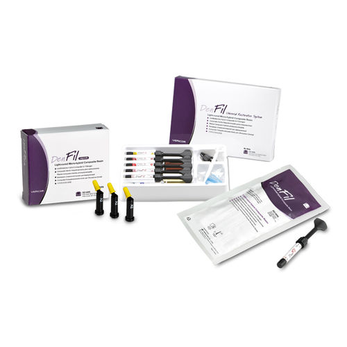 Zahnmedizinisches Material / Hybridkomposit - DenFil - VERICOM Co., Ltd.   - Harz / zur Dentalrestaurierung / für therapeutische Schienen