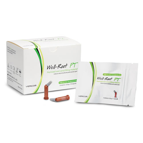 Zahnmedizinisches Material / Biokeramik - Well-Root PT - VERICOM Co., Ltd.   - für Wurzelfüllung / röntgendicht / biokompatibel