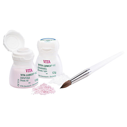 Zahnmedizinisches Material / Glaskeramik - LUMEX® AC - VITA Zahnfabrik H. Rauter GmbH & Co.KG   - zur Dentalrestaurierung / zur Modellierung / lichtdurchlässig