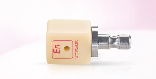 Zahnmedizinisches Material / Titan - ENAMIC® IS - VITA Zahnfabrik H. Rauter GmbH & Co.KG   - Hybridkeramik / für Implantatabutments / für Dentalkronen