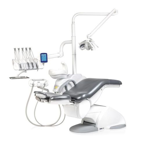 Dentaleinheit mit flexiblem Kopfstück - V8 TOUCH NL - VITALI S.R.L.   - mit Monitor / mit Hygienesystem / mit Instrumententräger