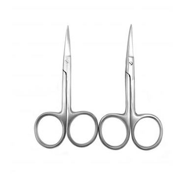 Dentalschere - 21267 - Wittex - für Humanmedizin / gebogen / gerade