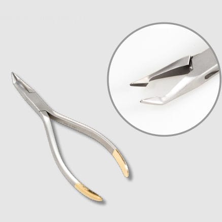 Orthodontische Zange - P-106T - WORLD BIO TECH   - zum Durchtrennen von Ligaturen / Weingart / Hartmetall