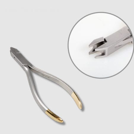 Orthodontische Zange - P-122 - WORLD BIO TECH   - zum Durchtrennen von Draht / Hartmetall