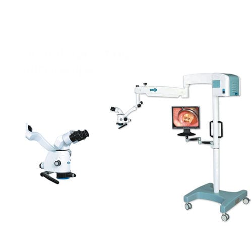 Dental-Operationsmikroskop - LZJ-6E - Sinol Dental Limited - auf Rollen