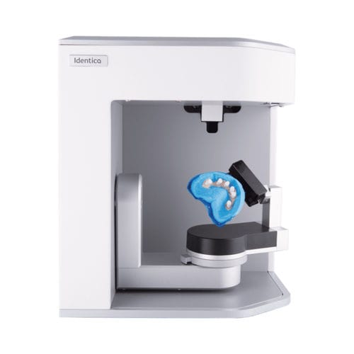 CAD CAM-Scanner / für Zahnmedizin - T500 - Yenadent - Tisch / mit blauer LED / Farbe