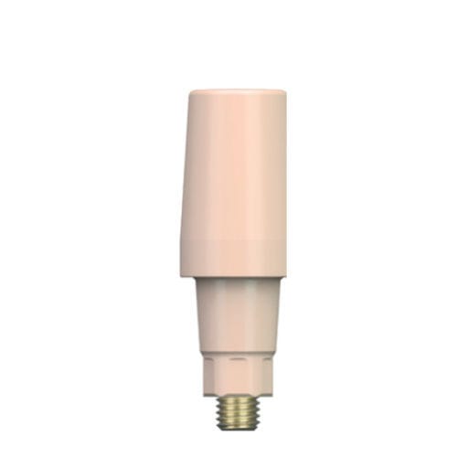 Implantat-Abutment / PEEK - TL-TA0060 - Z-Systems AG   - mit Innenverbindung / gerade / Schrauben