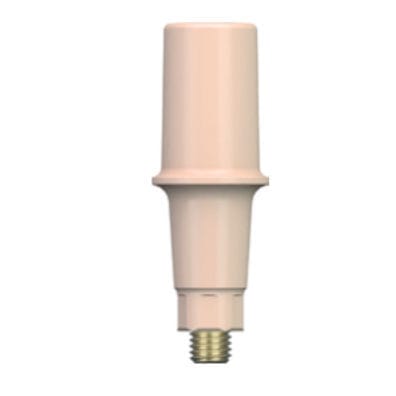 Implantat-Abutment / PEEK - BL-TA1538 - Z-Systems AG   - mit Innenverbindung / gerade / temporär