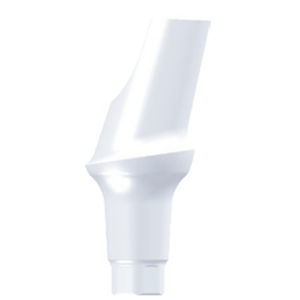 Implantat-Abutment / Zirkonoxid - BL-AN1515 - Z-Systems AG   - mit Innenverbindung / gewinkelt