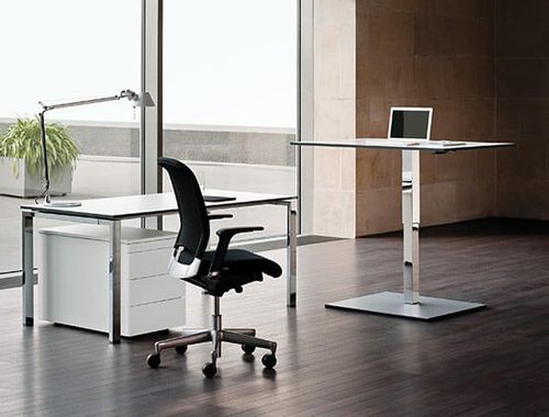 Rechteckiger Schreibtisch - ZEISING GNATHOLOGIE GmbH   - für Open Space