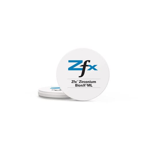 Zahnmedizinisches Material / Zirkonium - BionX ML - Zfx GmbH - für Zahnbrücken / für Dentalkronen / für Dentalinlays