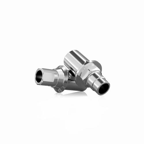 Zylindrisches Implantat-Abutment - Zfx GmbH - Titan / sechseckig / mit Innenverbindung