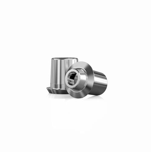 Konisches Implantat-Abutment - Zfx GmbH - zylindrisch / Titan / mit Innenverbindung