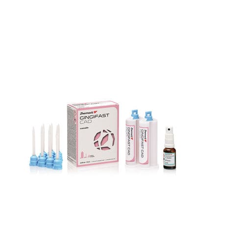 Zahnmedizinisches Material / Silikon - Gingifast CAD - Zhermack - CAD/CAM / gingival