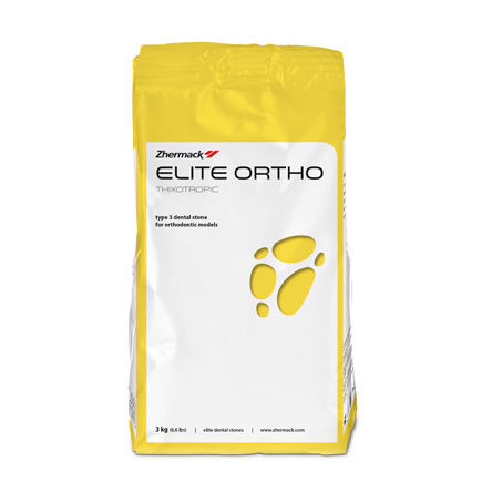 Zahnmedizinisches Material / Stein - Elite Ortho - Zhermack - für Dentallabor / orthodontisch / zur Modellierung