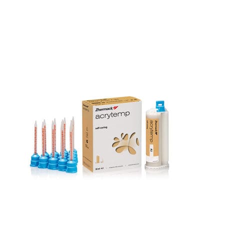 Zahnmedizinisches Material / Harz - Acrytemp - Zhermack - zur Dentalrestaurierung / für Dentallabor / temporär