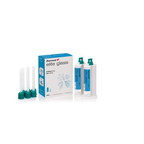 Zahnmedizinisches Material / Silikon - Elite Glass - Zhermack - für Abdrucklöffel / photopolymerisierbar
