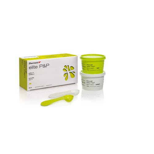 Zahnmedizinisches Material / Silikon - Elite P&P Putty Soft - Zhermack - für Abdrucklöffel / biokompatibel