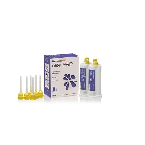 Zahnmedizinisches Material / Silikon - Elite P&P Regular Body - Zhermack - für Abdrucklöffel / biokompatibel