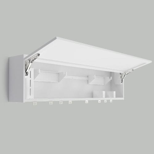 Krankenhausschrank - SLIM  - Zilfor - modular / mit Tür / wandmontiert
