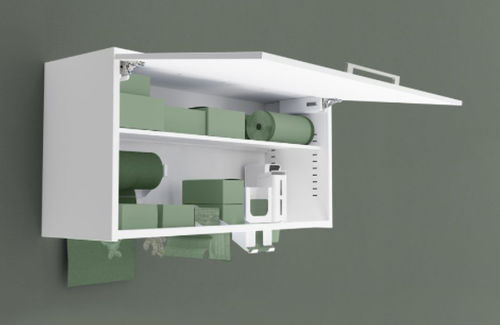Krankenhausschrank - FXD100  - Zilfor - modular / mit Regal / mit Tür