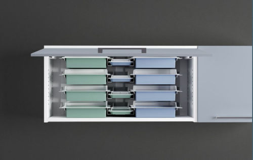Krankenhausschrank - FXZ100  - Zilfor - mit Tür / mit Regal / modular