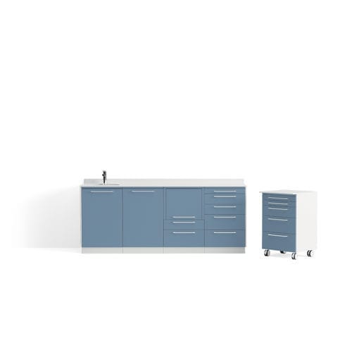 Schrank für zahnärztliche Instrumente - EDRO - Zilfor - für Zahnarztpraxis / modular / mit Schublade