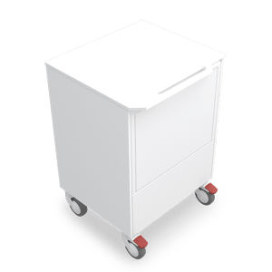 Chirurgischer Wagen - ALRTEM2T - Zilfor - Mehrzweck / 1 Schublade / mit Tür