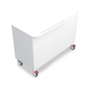 Medizinischer Wagen - ALR5AT2 - Zilfor - Mehrzweck / 5 Schubladen / mobil