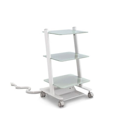 Medizinischer Wagen - C3RV - Zilfor - für medizinische Geräte / für Transport / 3 Ebenen