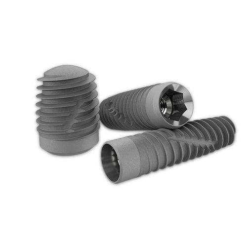 Zylindrisches Zahnimplantat - TSX®  - Zimmer Dental - Titan / inneres Sechseck / gerade