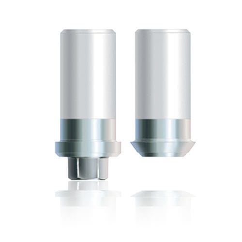 Implantat-Abutment / Kunststoff - Cast-To - Zimmer Dental - inneres Sechseck / gerade / unterhalb des Zahnfleisches