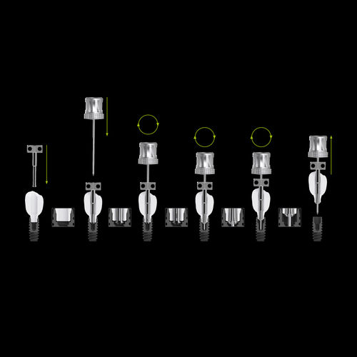 Instrument zur Entfernung von Dentalkronen - Zirkonzahn