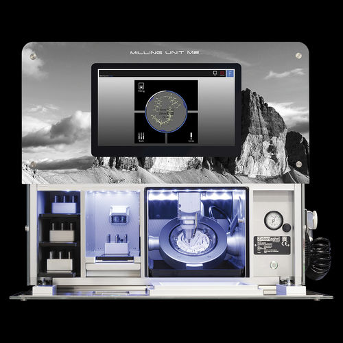 CAD/CAM-Fräsmaschine - M2 Wet Heavy Metal - Zirkonzahn - für Zahnmedizin / für die medizinische Industrie / für Dentalwachs