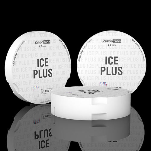 Zahnmedizinisches Material / Zirkonoxid - ICE Plus - Zirkonzahn - zur Dentalrestaurierung / für Implantatsysteme
