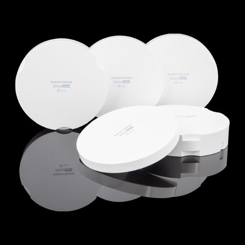 Zahnmedizinisches Material / Zirkonoxid - Anatomic Coloured - Zirkonzahn - zur Dentalrestaurierung / mehrfarbig