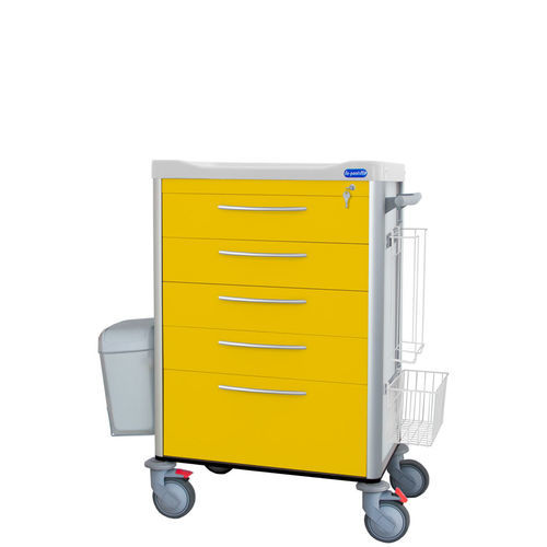 Medizinischer Wagen - F-D6040-0-4-1-AM - Behmpat Producciones S.L - Mehrzweck / Infektion / Abfall