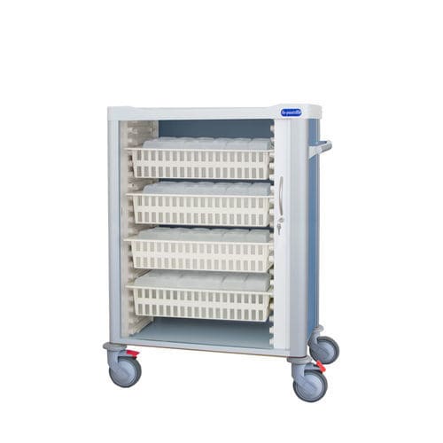 Wagen für Kliniken - F-C-6040-1270PE - Behmpat Producciones S.L - für Medikamente / für Transport / Pflege