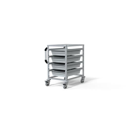 Wagen für Kliniken - F-T4010-1 - Behmpat Producciones S.L - Mehrzweck / für Transport / Aluminium