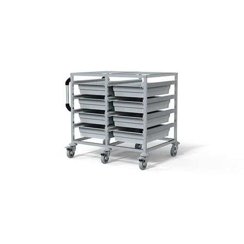 Wagen für Kliniken - F-T4010-2 - Behmpat Producciones S.L - Mehrzweck / für Transport / Aluminium